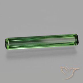 Turmalina Verde floresta Natural 1.22ct, Corte Octógono / Esmeralda, VVS-VS