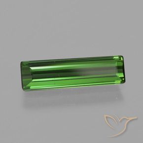 Turmalina Verde escuro Natural 1.20ct, Corte Octógono / Esmeralda, VS