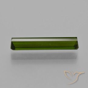 Turmalina Verde escuro Natural 2.85ct, Corte Octógono / Esmeralda, VVS-VS