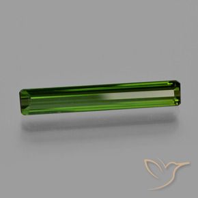 Turmalina Verde escuro Natural 2.21ct, Corte Octógono / Esmeralda, VS