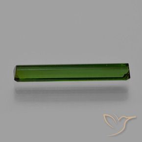 Turmalina Verde escuro Natural 2.21ct, Corte Octógono / Esmeralda, VS