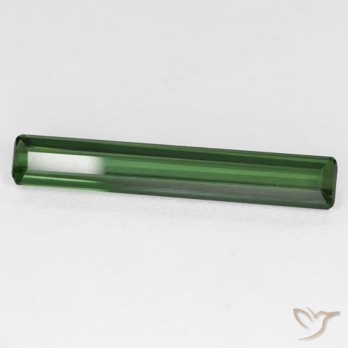 Turmalina Verde escuro Natural 2.01ct, Corte Octógono / Esmeralda, VS