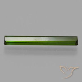 Turmalina Verde escuro Natural 2.86ct, Corte Octógono / Esmeralda, VS-SI