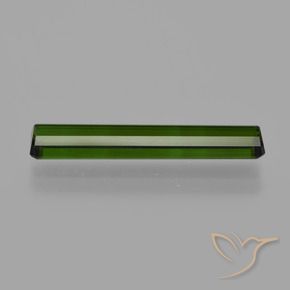 Turmalina verde escuro Natural 2.83ct, Corte Octógono / Esmeralda, VVS-VS