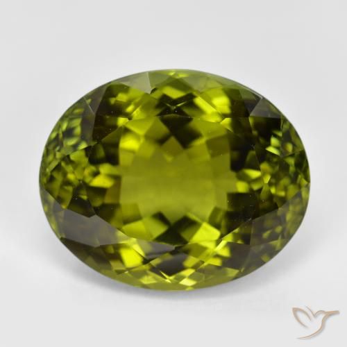 Turmalina verde solta de 12,25 ct, corte oval de 15,7 x 12,8 mm da Tanzânia, Photo A