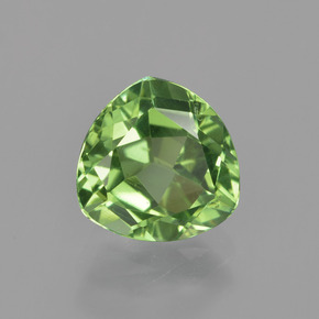 Turmalina verde floresta natural 1,86ct, trillion, VS
