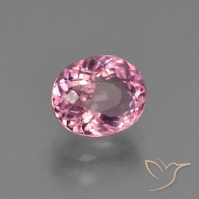 Turmalina Magenta Médio Natural 1,43ct, Corte Oval, VS