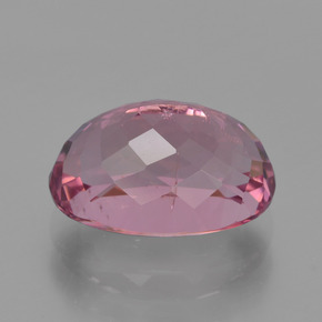 Turmalina Rosa escuro Natural 3.39ct, Corte Oval, VS
