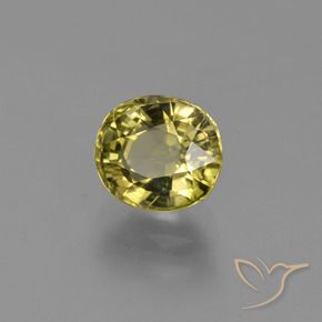 Turmalina Marrom dourado Natural 0.99ct, oval, VS