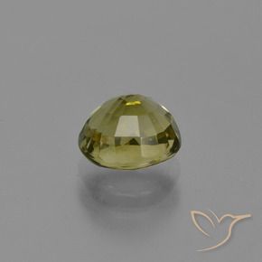 Turmalina Marrom dourado Natural 0.99ct, oval, VS