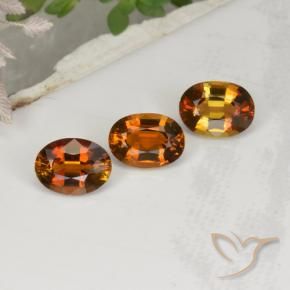 Pedras preciosas de Turmalina Gingerbread Marrom natural de 1.86 ct, oval, VS