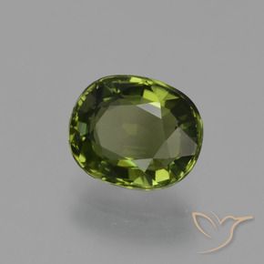 Turmalina Algas Verdes Natural 1.10ct, oval, VS