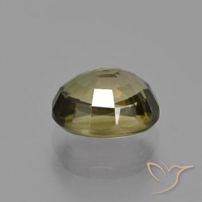Turmalina Marrom claro Natural 1.34ct, oval, VVS-VS