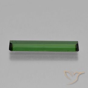 Turmalina verde escuro Natural 1.56ct, Corte Octógono / Esmeralda, VS