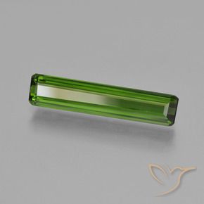 Turmalina Verde floresta Natural 1.86ct, Corte Octógono / Esmeralda, VVS
