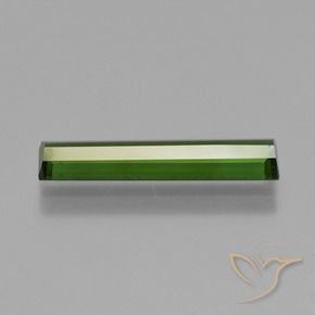 Turmalina verde escuro Natural 1.75ct, Corte Octógono / Esmeralda, VVS-VS
