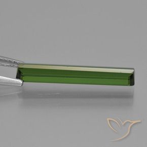 Turmalina verde escuro Natural 2.40ct, Corte Octógono / Esmeralda, VVS-VS