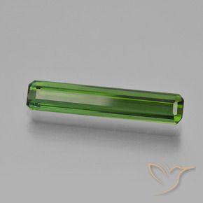 Turmalina Verde escuro Natural 2.20ct, Corte Octógono / Esmeralda, VVS