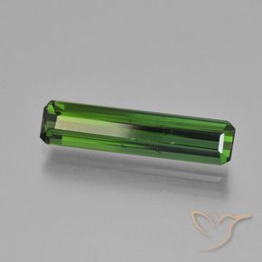 Turmalina Verde escuro Natural 2.70ct, Corte Octógono / Esmeralda, VS