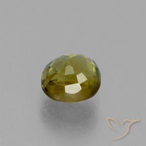 Turmalina Ouro Terroso Natural 0.81ct, oval, VS-SI