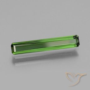 Turmalina Verde Terroso Natural 1.40ct, Corte Octógono / Esmeralda, VVS