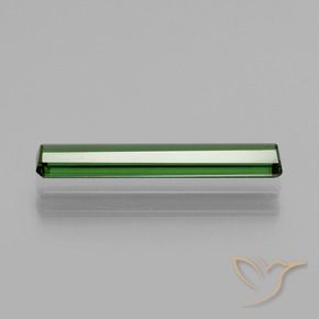 Turmalina Verde Terroso Natural 1.40ct, Corte Octógono / Esmeralda, VVS