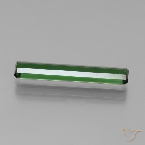 Turmalina Verde médio Natural 1.58ct, Corte Octógono / Esmeralda, VVS