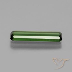 Turmalina Verde Terroso Natural 1.54ct, Corte Octógono / Esmeralda, VVS-VS