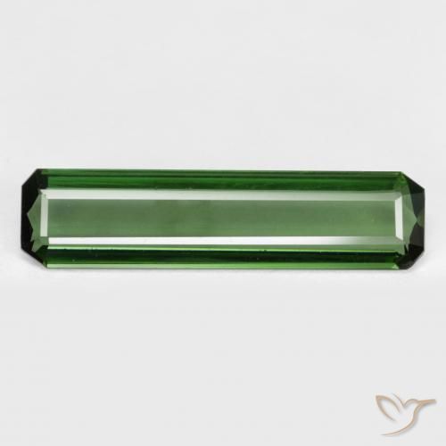Turmalina Verde Terroso Natural 1.50ct, Corte Octógono / Esmeralda, VS