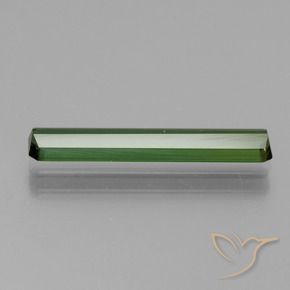 Turmalina Verde médio Natural 1.54ct, Corte Octógono / Esmeralda, VVS