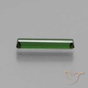 Turmalina verde escuro Natural 1.50ct, Corte Octógono / Esmeralda, VS-SI