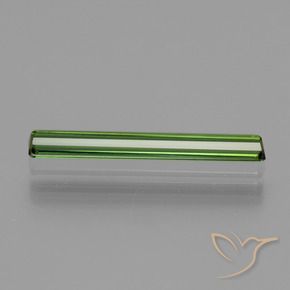 Turmalina Verde floresta Natural 1.07ct, Corte Octógono / Esmeralda, VS