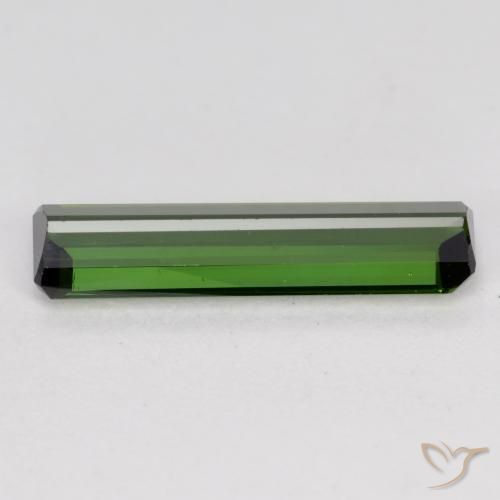 Turmalina Verde médio Natural 1.16ct, Corte Octógono / Esmeralda, VVS