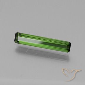 Turmalina Verde médio Natural 1.15ct, Corte Octógono / Esmeralda, VS