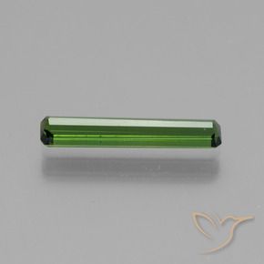 Turmalina Verde médio Natural 1.15ct, Corte Octógono / Esmeralda, VS