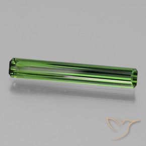 Turmalina Verde escuro Natural 1.70ct, Corte Octógono / Esmeralda, VS-SI