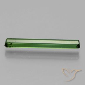 Turmalina Verde escuro Natural 1.70ct, Corte Octógono / Esmeralda, VS-SI