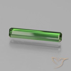 Turmalina verde escuro Natural 1.80ct, Corte Octógono / Esmeralda, VVS-VS