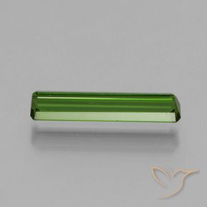 Turmalina Verde escuro Natural 1.27ct, Corte Octógono / Esmeralda, VVS