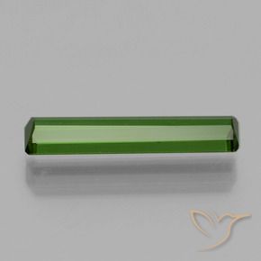 Turmalina Verde escuro Natural 1.30ct, Corte Octógono / Esmeralda, VVS