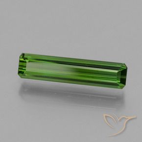 Turmalina verde escuro Natural 1.26ct, Corte Octógono / Esmeralda, VS