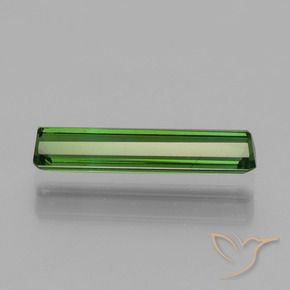 Turmalina verde escuro Natural 1.26ct, Corte Octógono / Esmeralda, VS