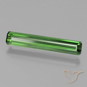 Turmalina Verde Natural 1.11ct, Corte Octógono / Esmeralda, VVS