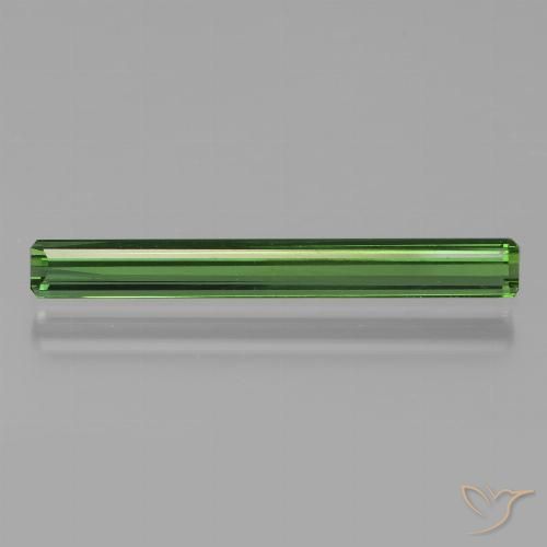 1.18ct Natural Verde Turmalina, Corte Esmeralda, VVS-VS