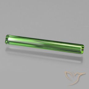 Turmalina Verde Natural 1.18ct, Corte Octógono / Esmeralda, VVS-VS