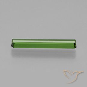 Turmalina Verde floresta Natural 1.12ct, Corte Octógono / Esmeralda, VVS