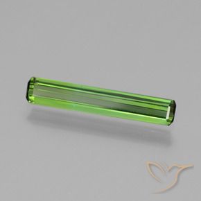 Turmalina verde escuro Natural 0.99ct, Corte Octógono / Esmeralda, VS