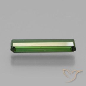 Turmalina Verde escuro Natural 1.82ct, Corte Octógono / Esmeralda, VS