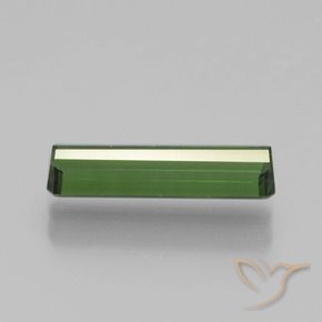 Turmalina Verde floresta Natural 1.39ct, Corte Octógono / Esmeralda, VVS