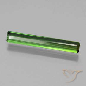 Turmalina Verde floresta Natural 1.70ct, Corte Octógono / Esmeralda, VVS